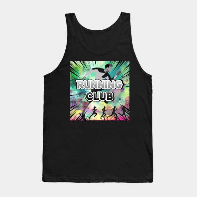 RUNNING CLUB Tank Top by zzzozzo